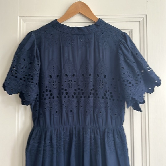 Gretchen Scott Embroidered Maxi Dress, Size M - Picture 5 of 8